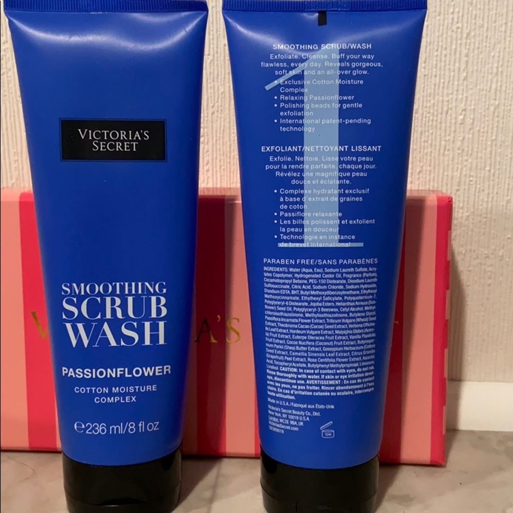 Victoria’s Secret Smoothing Scrub Wash Set of 2 - Picture 2 of 2